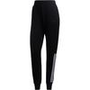 Neo Vintage Three-Stripe Color-Block Tapered Knit Sports Pants Women Pants Black GL6057