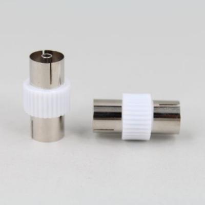 TV Coaxial Cable Antenna Extension Adapter Aerial RF Female To Female Connector