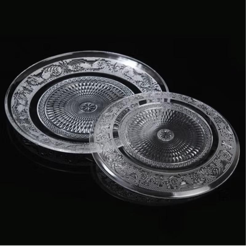 SIFAR Glass Pearl Fruit Plate