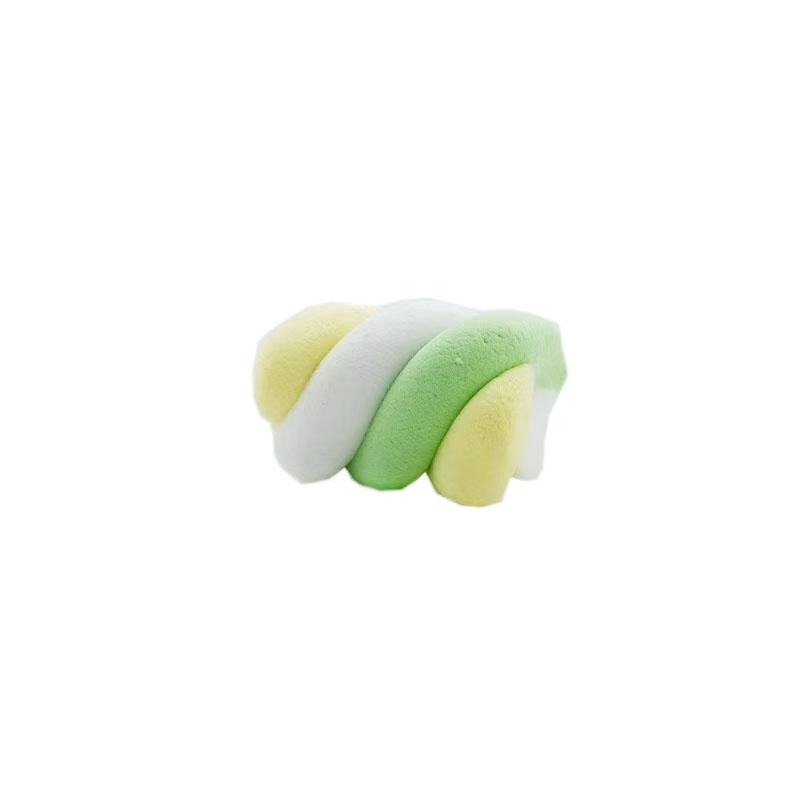 5pcs Simulation Marshmallow Flat Back Cabochon Fake Candy Arfiticial Food Dessert Decor Life Like Home Decoration High Quality