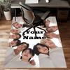 Custom Kpop Team Mat Personalized Name, Polyester Washable Indoor Entryway Rug, Gift for Christmas, Easter, Thanksgiving Day