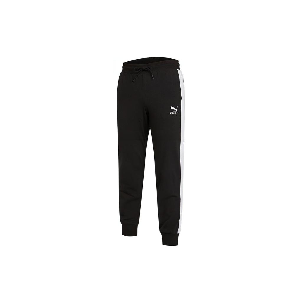 Puma Sporty Casual Knit Drawstring Pants Women Bottoms Black 531478-01