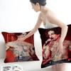 M-Maneskin D-Damiano David Band Personalized picture text home decorative pillows Household Gifts 45x45cm