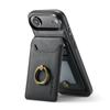 MAGKING K1 Series For iPhone Air Magnetic Case PC+TPU+PU Phone Cover with Card Holder