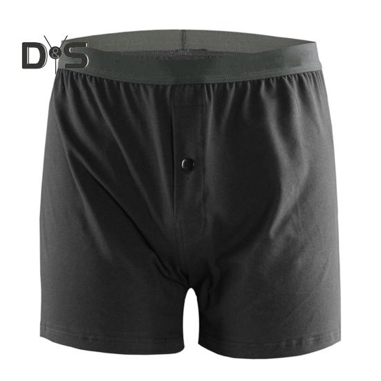 Pánské boxerské spodní prádlo Pružný pás vpředu ve střední části Dekor U-konvexní Šortky Kalhotky Pohodlné oblečení na spaní Denní nošení