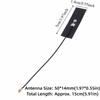 20Pcs 2.4G/5.8G FPC Antenna 2 Frequency High Gain FPC Built In Antenna for IPEX Joint Wireless Module Antenna Network Equipment