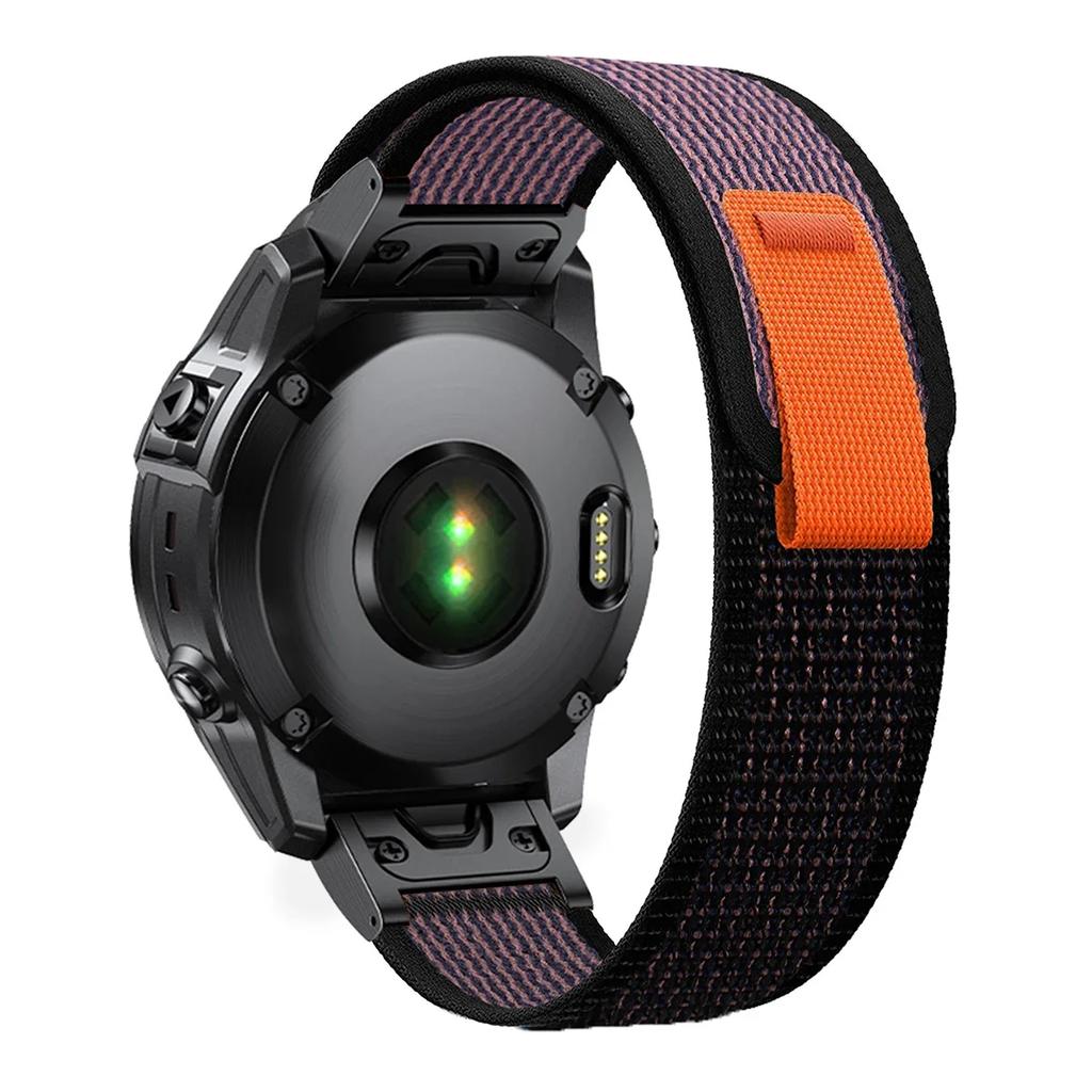22mm 26mm Nylon Loop Strap for Garmin Fenix 8 51mm 7X 7 Pro Fenix 6X 6 5X 5Plus Tactix 7 High Smartwatch Band Forerunner 965 945