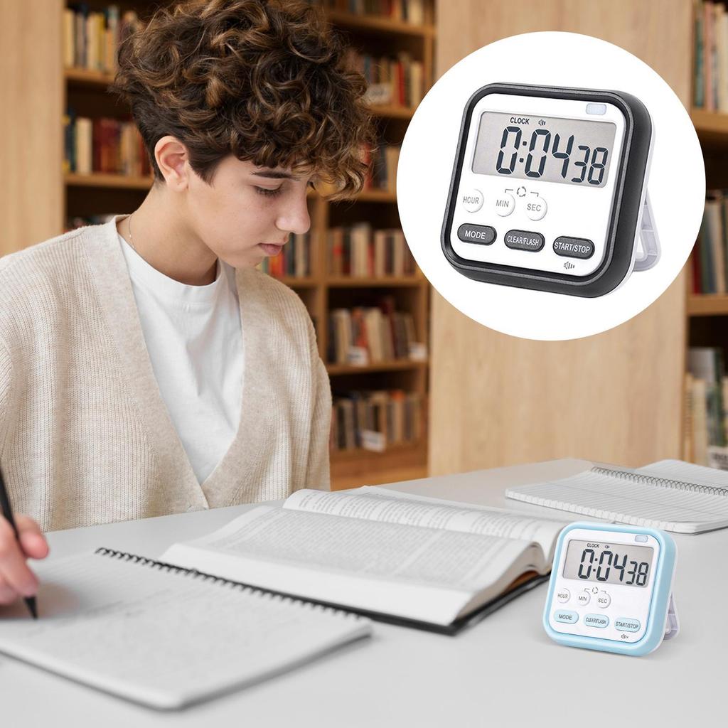 Timers For Cooking Digital Display Countdown Clock Portable Multifunctional Kitchen Timer For Study Bathroom Cooking Meditation