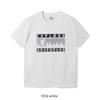 American Retro Pure Cotton Distressed Printed Short-Sleeve T-Shirt for Men, Summer Trendy Brand Base Shirt, Export Men's Clothing, All-Cotton Tee
