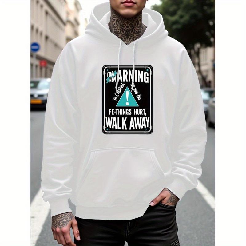 Men's Hooded Sweatshirt, Warm & Compressible