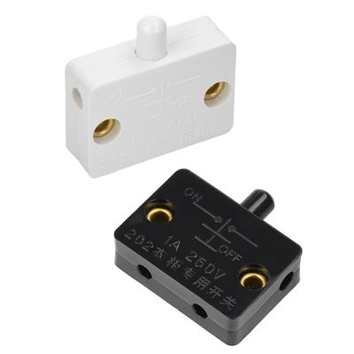 1A 250V Automatic Reset Switch Closet Cabinet Light Switch Household Cabinet Door Control Switch Wardrobe Light Switch