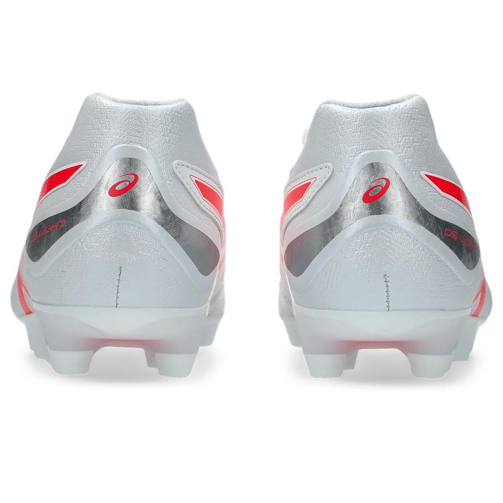 ASICS DS LIGHT ADVANCE 1103A098 Soccer Unisex Size 104 3E Shoes, Adult, (White/Flash Red), 29.0 cm,