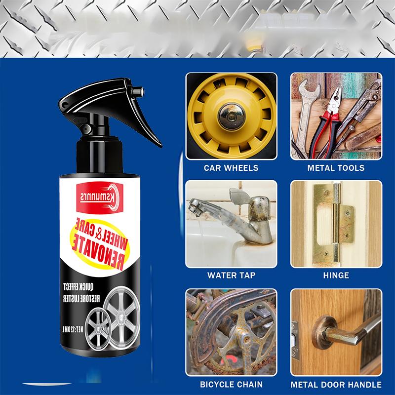 Motorcycle chain cleaning kit Rust Remover Spray For Cars And Metal Items -Specialized For Removing Iron Oxide Layers And Iron P