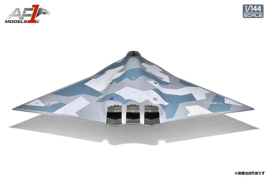 INTERALLIED Air Force 1 1/144 Scale China People's Liberation Army Air Force 6th Generation Fighter J-36 Finished Model AF100036