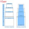 2/3/6PCS Universal Vacuum Cleaner Hose Adapter Converter Dust Vacuum Cleaner Connector 23/30/34/35/42/50mm Hose Connector