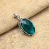 Indicolite Gemstone Handmade 925 Solid Sterling Silver Jewelry Pendant For Her