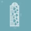 Fondant Cake Mesh Stencil Stamps Stencils Embossing Plastic Spray Mold Tool