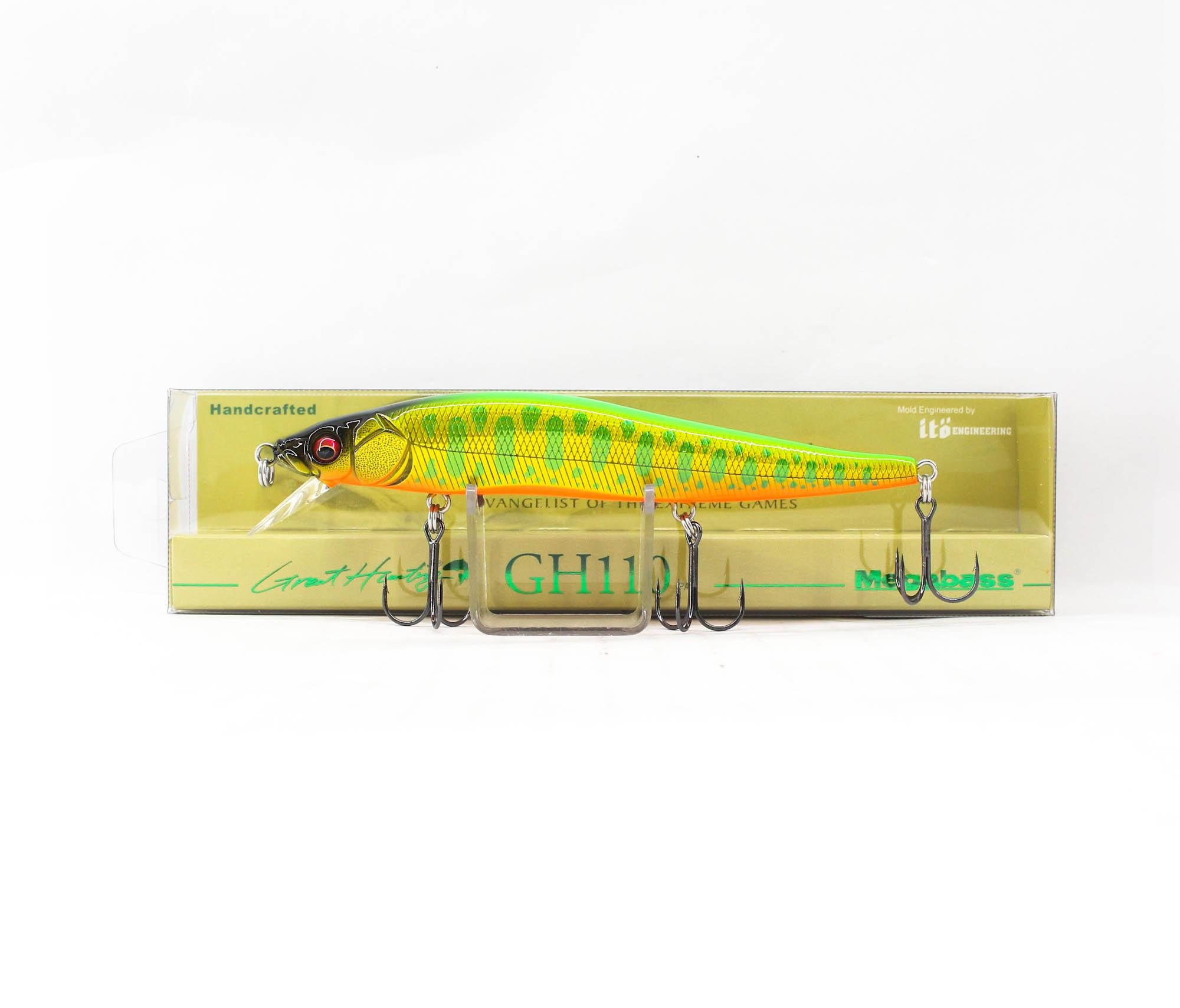 Megabass Great Hunting 110 Плавающий воблер LZ Лайм спина Золотое брюхо OB (9634)