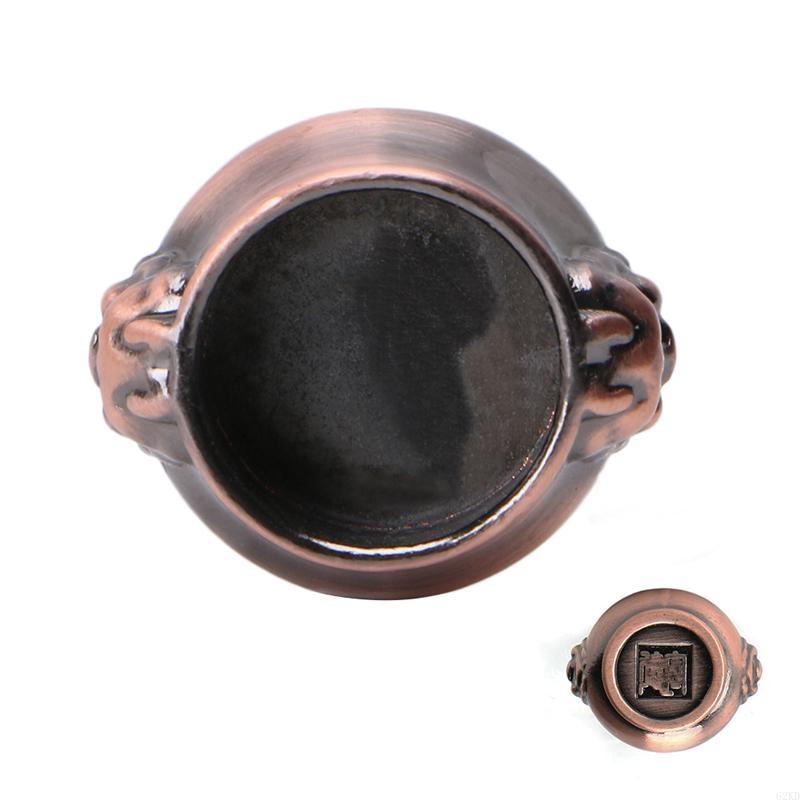 62KD Copper Mini Lion Ear Incense Coil for Burner Censer Pot Vintage