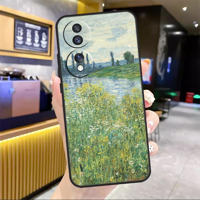 Claude Monet For Honor Magic 7 Lite 5 6 8 Pro Case For Honor Win RT X9c X9a X9b X8b X8c 200 400 50 70 90