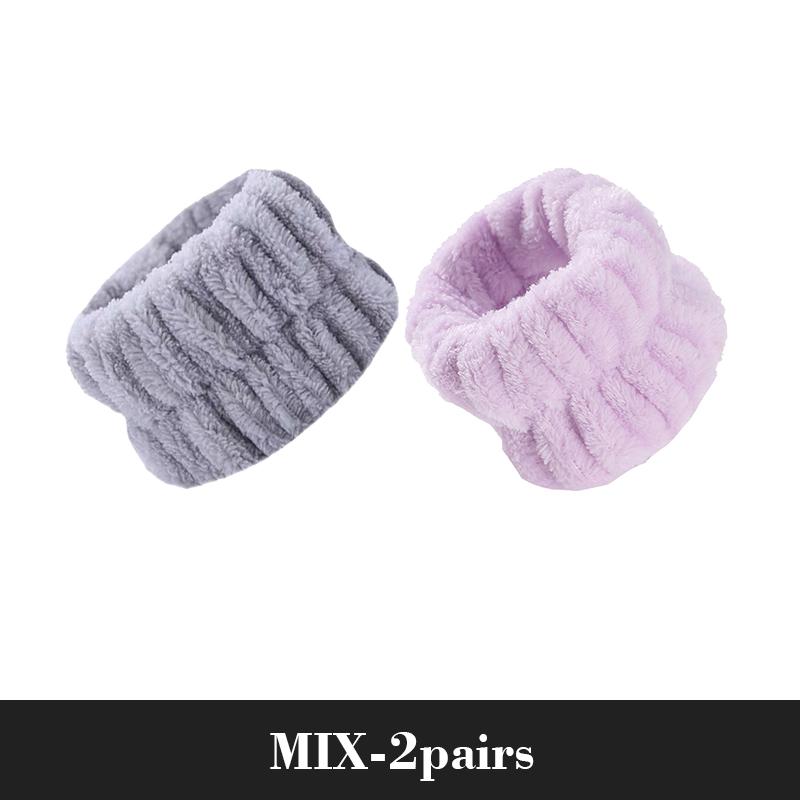 Wrist Washing Belt Soft Microfiber Towel Wristbands For Washing Face Water Absorption Prevent Wetness Wrist Washband