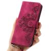 For Honor X6b 4G Case Flower Pattern PU Leather Wallet Phone Cover with Strap
