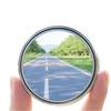 Car Reversing Rearview Mirror Stick- Car Small Round Mirror 360 Degree Adjustable Auxiliary Wide-Angle Mirror Glass Small Round Mirror