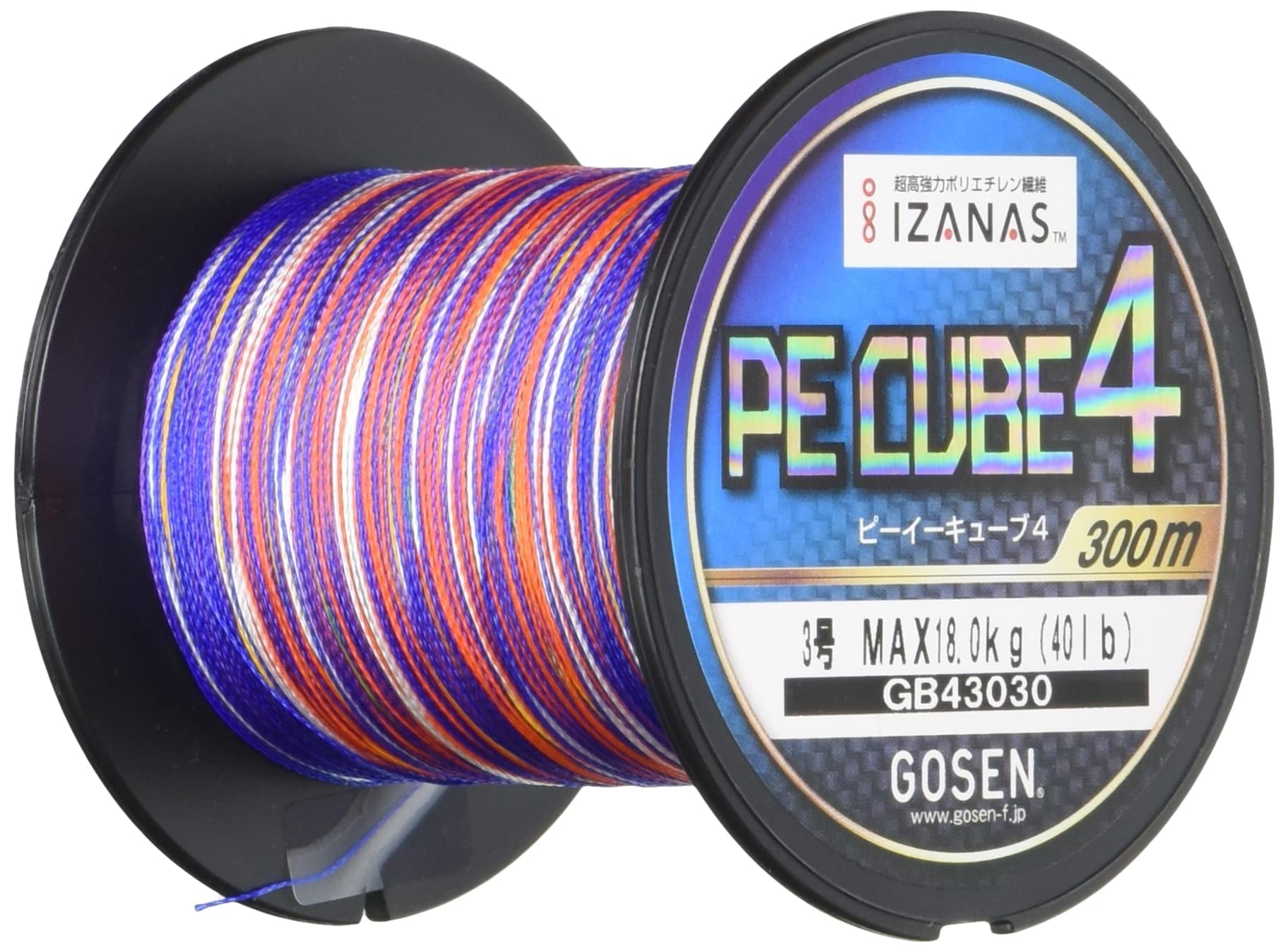 GOSEN PE CUBE Line 300m GB43030 3.0
