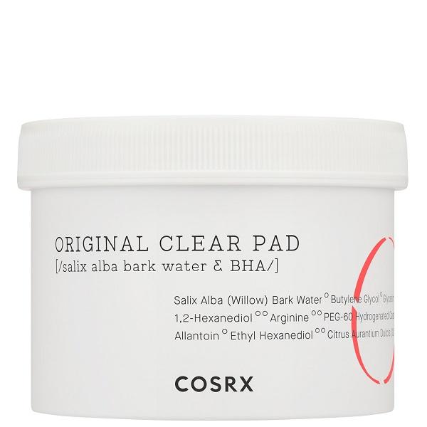 COSRX One Step Original Clear Pad 135 ml 70 szt - Płatki kosmetyczne nasączone esencją kontrolującą wydzielanie sebum
