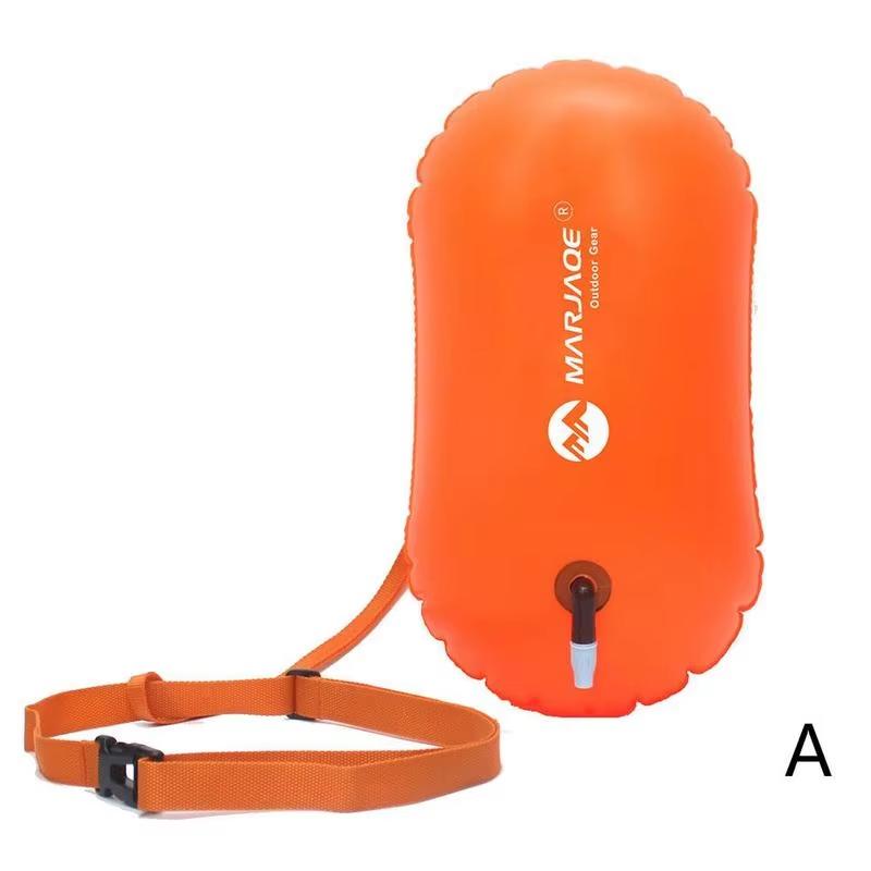 1PC PVC Swimming Buoy Safety Air Dry Tow Bag Float Inflatable Signal Drift