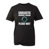 Sarcastic Comment Loading T-Shirt, Funny Retro Joke Novelty Gift Unisex Tee Top