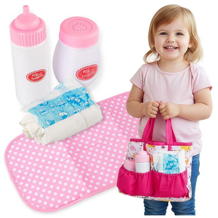 Trousse De Soins Pour Poupée Avec Sac Et Accessoires — Kinderplay KP9411