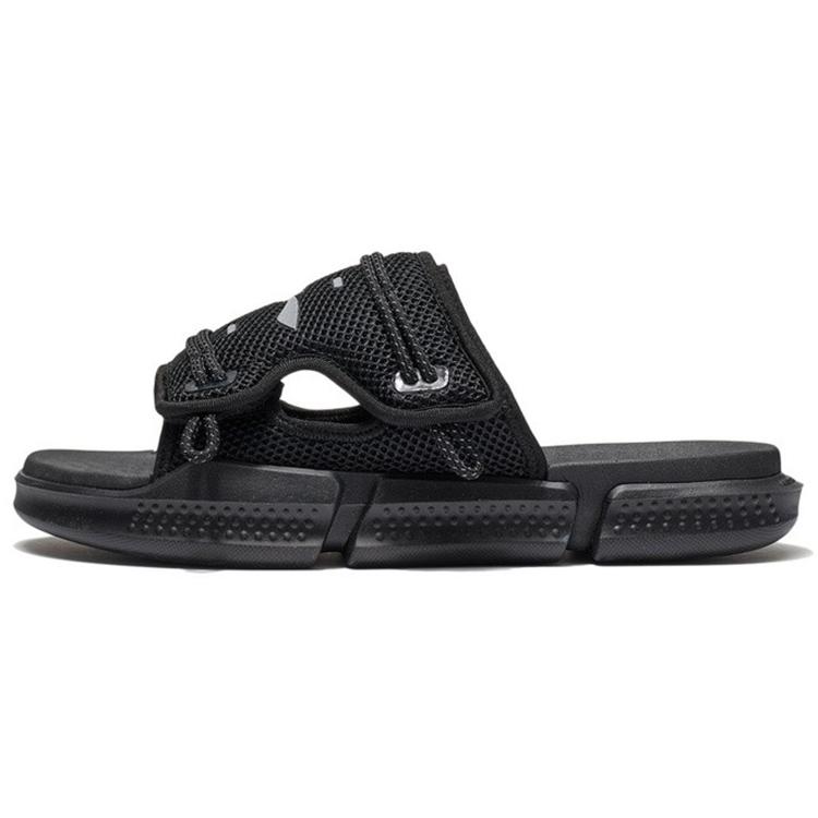 New LiNing Slide Slippers Men's Black AGAS013-2