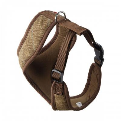 Memory Foam Tweed Dog Harness