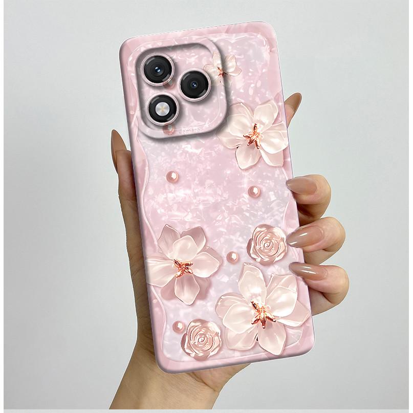 Pretty Butterfly Flowers Cover For Honor 400 Lite Casing ABR-NX1 For Honor 400 Honor400 Lite 5G Silicone Back Covers Case Bumper