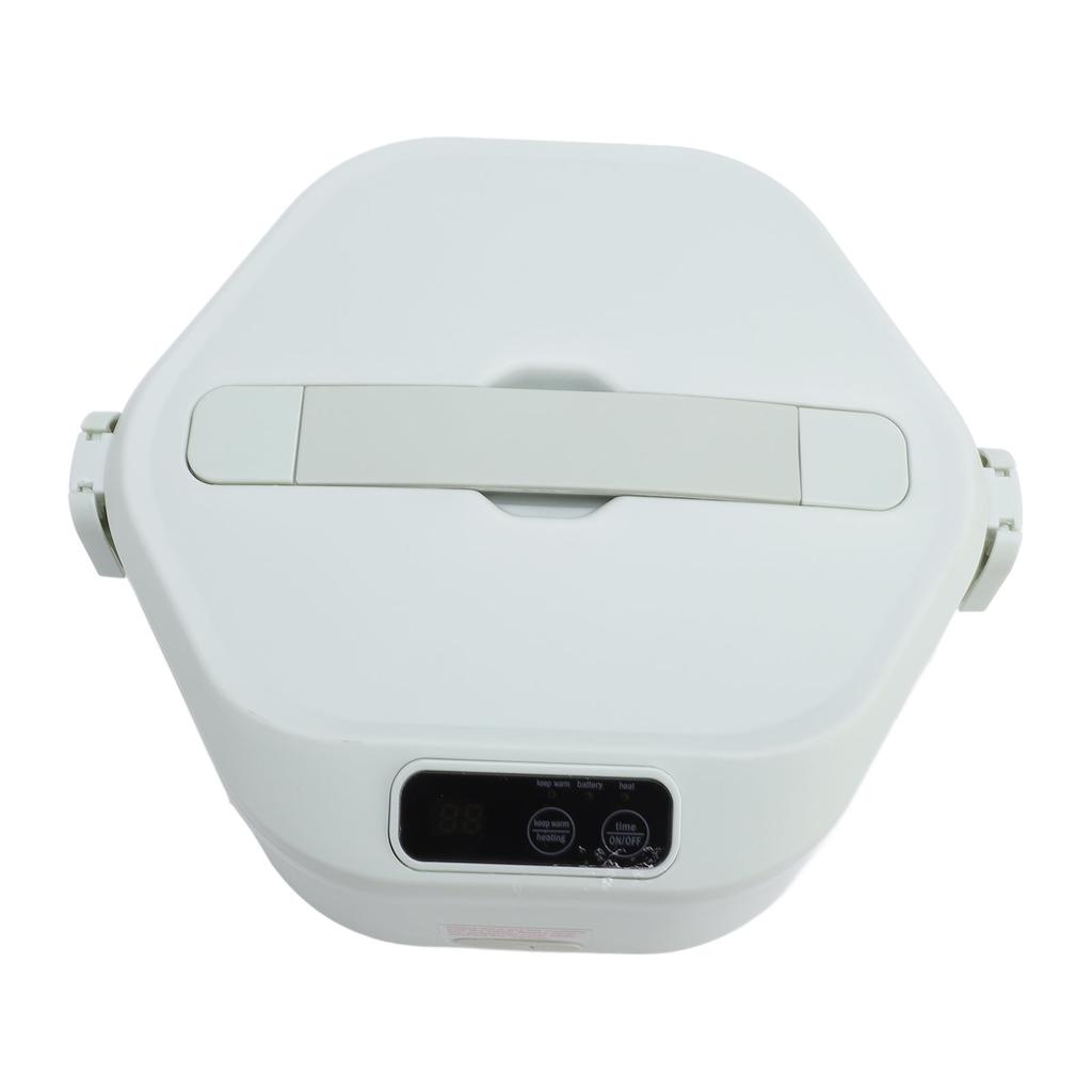 Electric Lunch Box Food Heater Cordless Portable Rechargeable Warmer for Outdoor Home Style 2