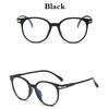 Round Clear Lens Glasses Candy Sweet UV400 Sunglasses Transparent Retro Mirrored Lens Fashion Goggle Summer Accessories