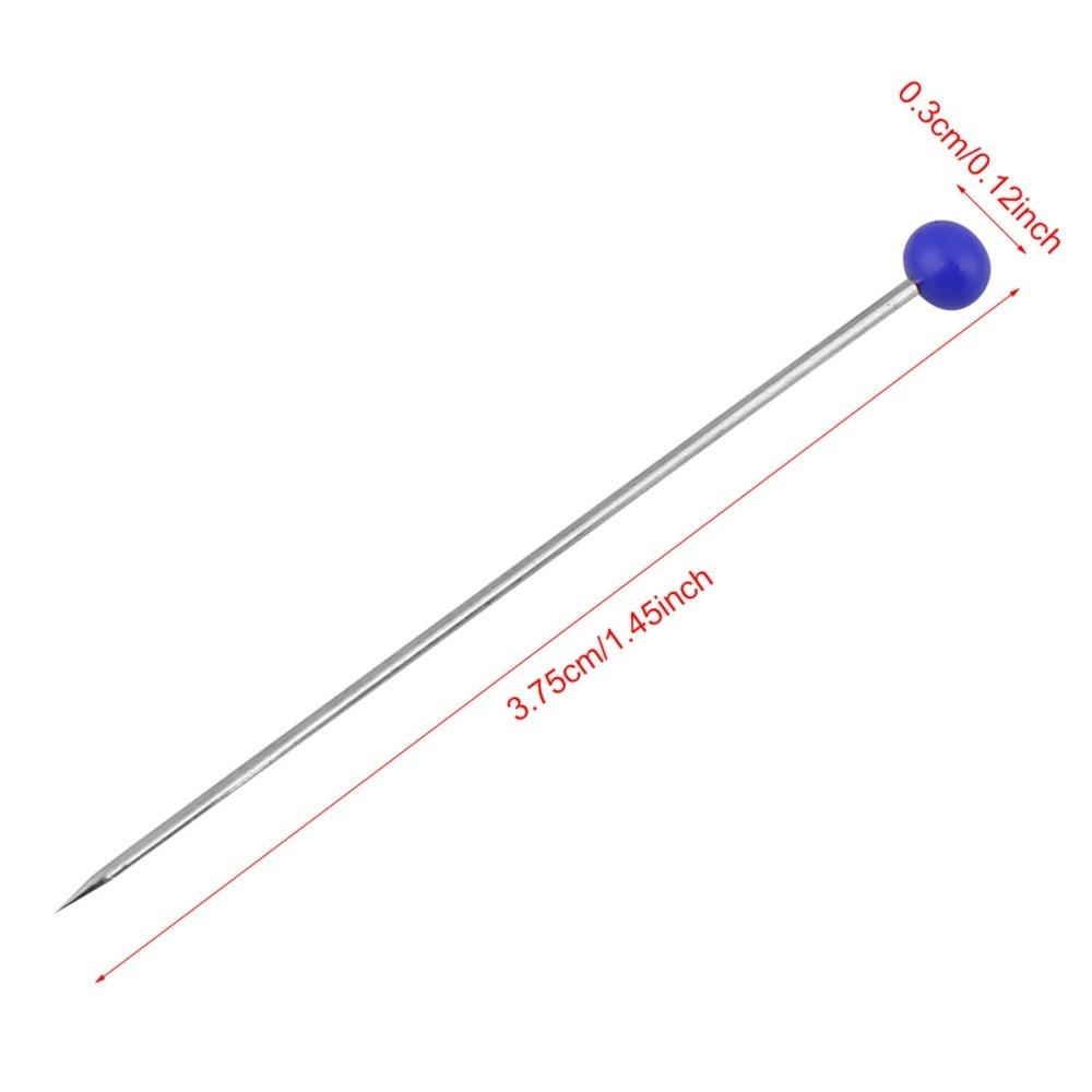 1000pcs 1.45 Inch Sewing Pins High Temperature Resist Dressmaking Pins  Jewelry Components
