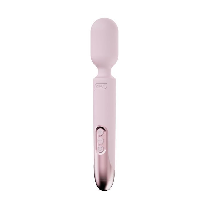Vibrateur - KIIROO - ProWand - Rose - Silicone - Ergonomique