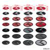 3D ABS K Logo Auto Motorhaube Heckklappe Emblem Abzeichen Aufkleber für KIA Stinger KX3 Sportage Sorento K5 Rio K3 Optima Zubehör