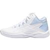 New Gel Improve 2 Anti Slip Wear Resistant Low Top Children's Basketball Shoes White Blue Kids' 1064A013-103