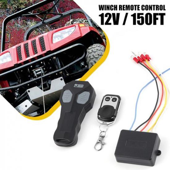 Wireless Winch Remote Control Kit For Car Jeep Warn ATV Ramsey Superwinch DC12V