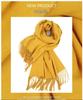 White Cashmere Scarf: Thickened, Solid Color, Versatile for Women & Men, Perfect for Autumn & Winter