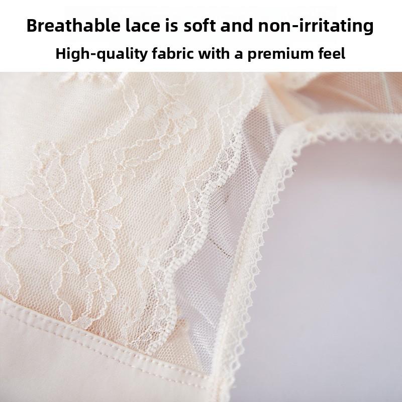 Lady Summer Thin Style Gathers To Prevent Droop To Collect Pair Breast Big Breast Show Small Underwear