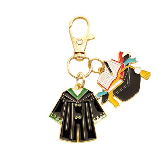 Graduation Keychain Pendant Easy to Install Graduation Day Gift Keyring with Lobster Clasp Design Graduation Souvenir Accessory