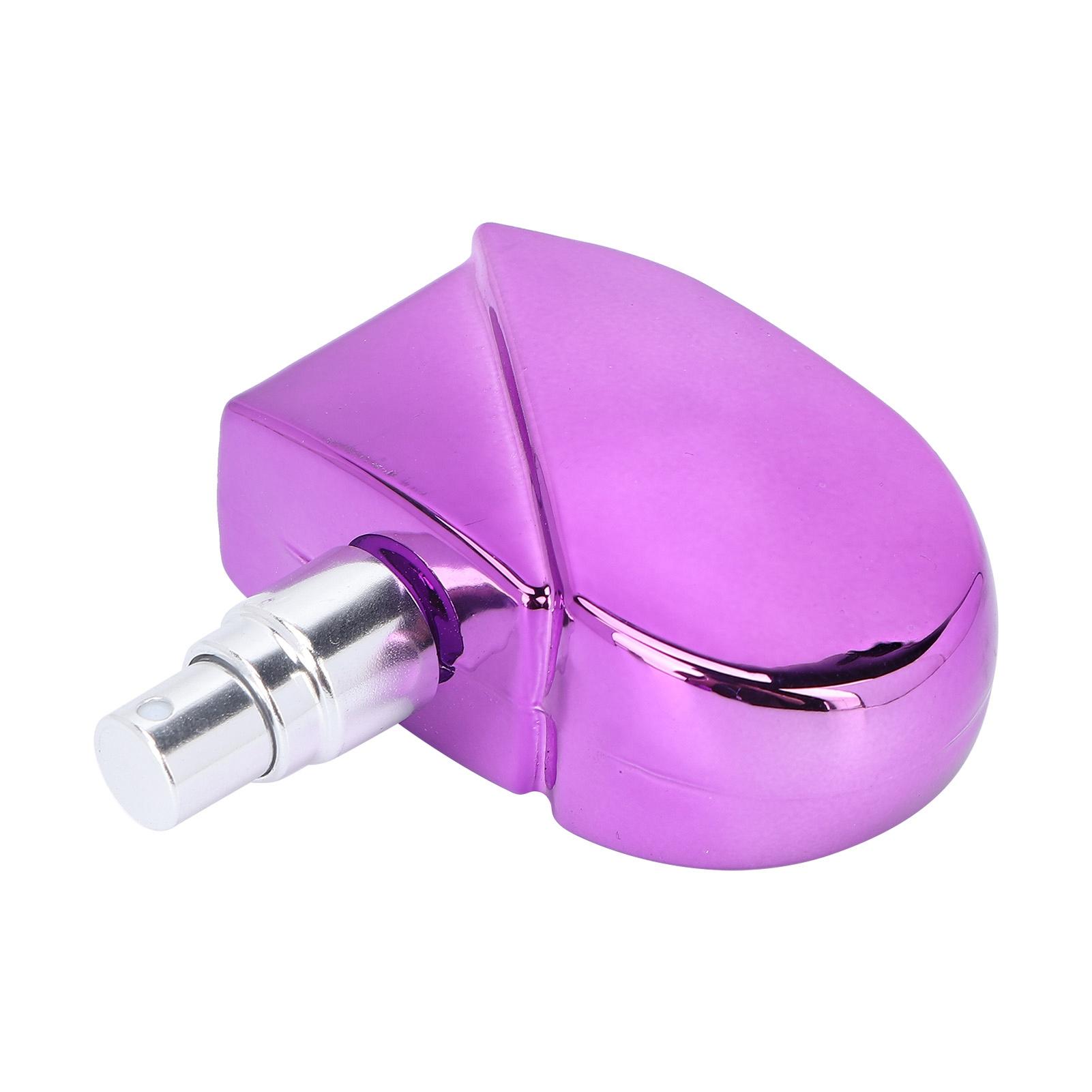 

Заправляемый флакон-распылитель для духов в форме сердца, портативный пустой флакон-распылитель для духов 25 мл, фиолетовый