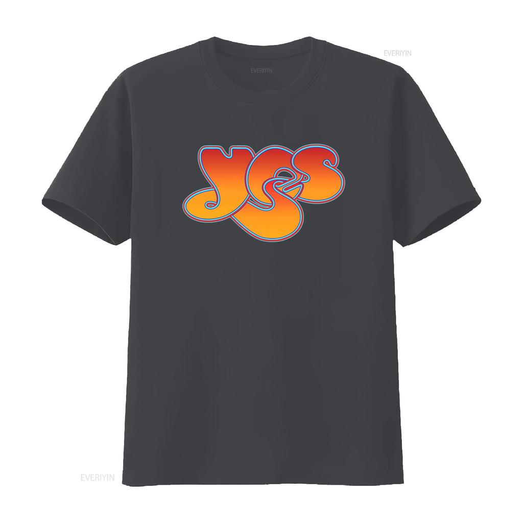 Yes British Progressive 70s Rock Band T Shirt Heavy Cotton S 3xl Vintage Washed Casual Graphic Homme Slightly Soft