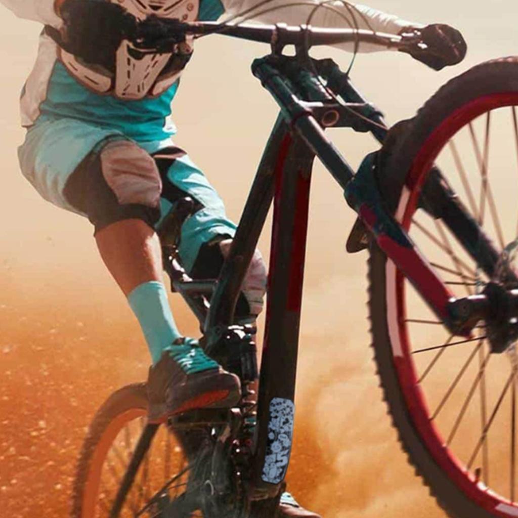 Bicycles Rack Protection Plate Scratch Resistant Road Bike Chain Guard Bike Down Tube Frame Protector Downtube Sticker
