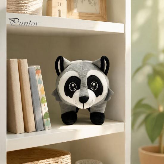 Holiday Present for Teens Jimothy Raccoon Plush, Cute Stuffed Animal Toy, Soft Short Plush Room Decoration Plushies Doll, Cartoon Gift Meme Fans Kids