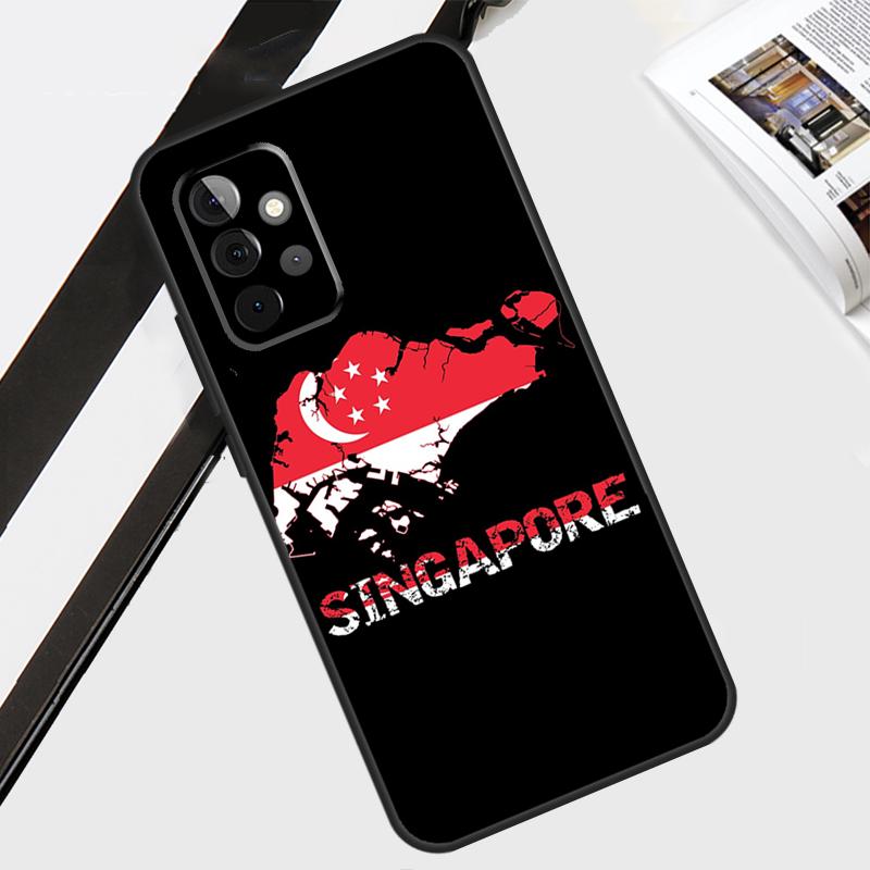 

Singapore Flag Case For Samsung Galaxy A54 A34 A14 A56 A36 A26 A16 A06 A12 A22 A32 A52 A13 A53 A15 A35 A55 Samsung A23